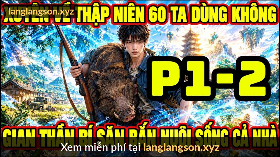 phần 1-2 Xuyên Về Thập Niên 60, Ta Dùng Không Gian Thần Bí Săn Bắn Nuôi Sống Cả Nhà
