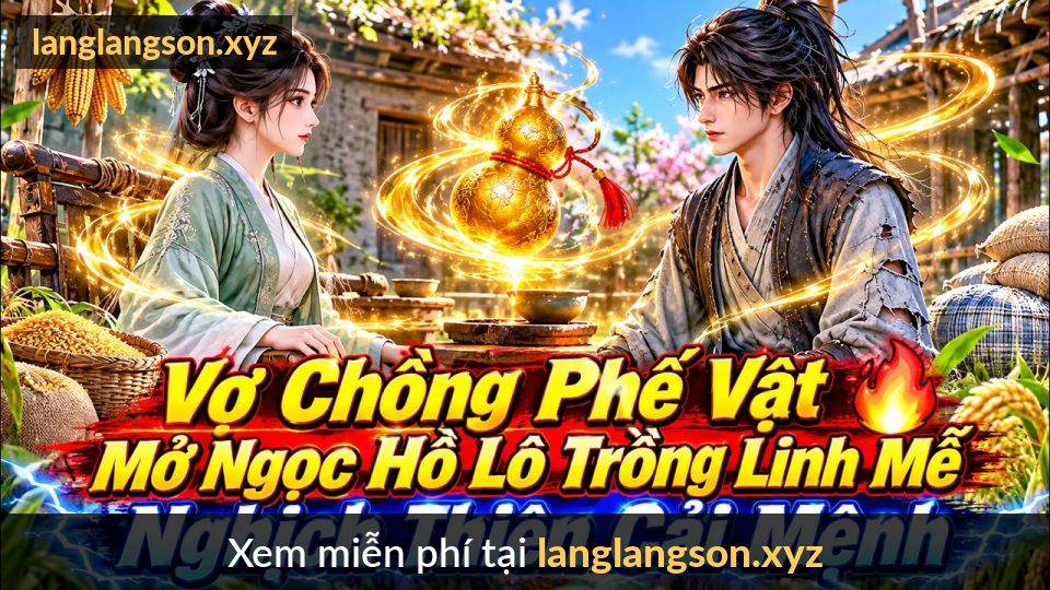 Vợ Chồng Phế Vật Mở Ngọc Hồ Lô Trồng Linh Mễ 🔥 Nghịch Thiên Cải Mệnh