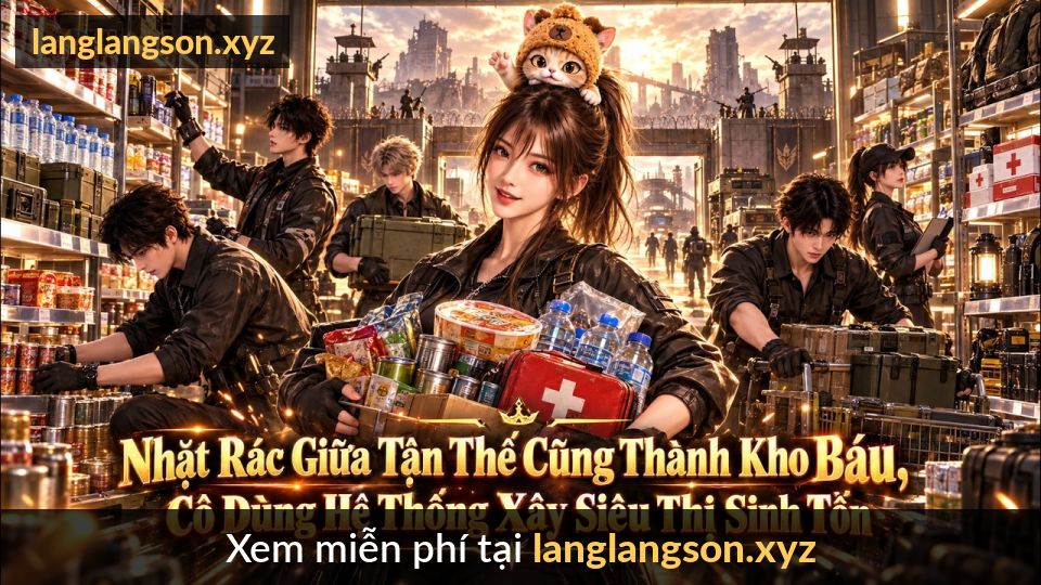 Nhặt Rác Giữa Tận Thế Cũng Thành Kho Báu - Cô Dùng Hệ Thống Xây Siêu Thị Sinh Tồn